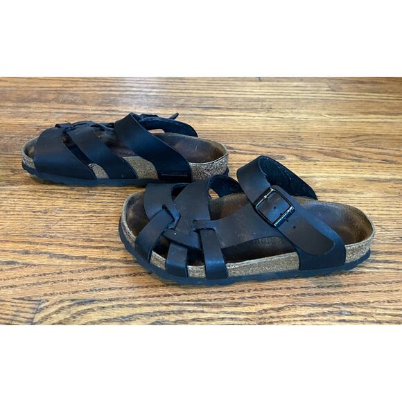 Birkenstock Black Pisa Slide Strap Sandals Shoes  Women's Size EU 36  US 5.5 - Picture 7 of 9